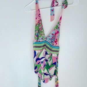 Groovy Alice & Trixie 100 silk top green